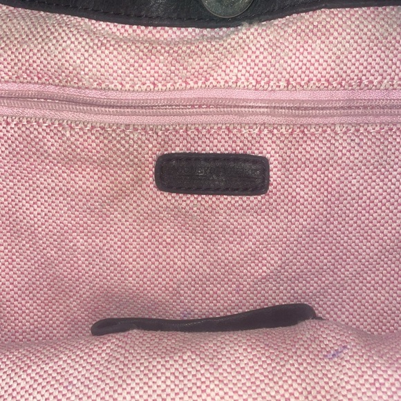 Vintage Dooney & Bourke Brand Shoulder Bag - black leather - Picture 9 of 10